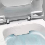 GEBERIT - iCon Závěsné WC, Rimfree, s KeraTect, bílá 201950600