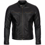 Pánská Kožená Bunda Diesel V12 Brixton Černá Velikost: