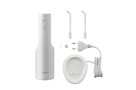 Panasonic EW-DJ66 bílá / Ústní sprcha / ultrazvuková technologie / 5 stupňů tlaku / nádržka 200 ml / IPX7 (EW-DJ66-W303)