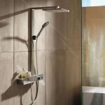HANSGROHE - Raindance E Sprchový set Showerpipe 300 s termostatem 600, chrom 27363000