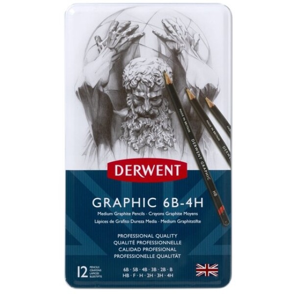 Derwent Graphic Medium 34214 12 ks