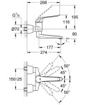 GROHE - Euroeco Special Páková umyvadlová baterie, chrom 32774000