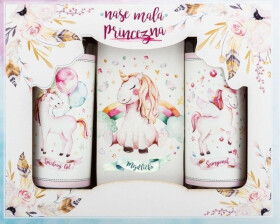 Kosmetická sada Jednorožec (sprchový gel, šampon, mýdlo)