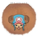 PYRAMID Plyšový kulatý blok Chopper / One Piece / Světle modrá, růžová (SR2510254EPM)
