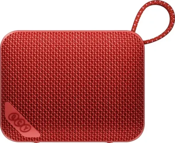 QCY SP2 červená / Bezdrátový reproduktor / 1000 mAh / 5W / USB-C / Bluetooth 5.3 / IP67 (SP2 red)