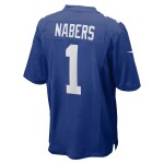Nike Pánský dres New York Giants NFL Malik Nabers #1 Game Velikost: S