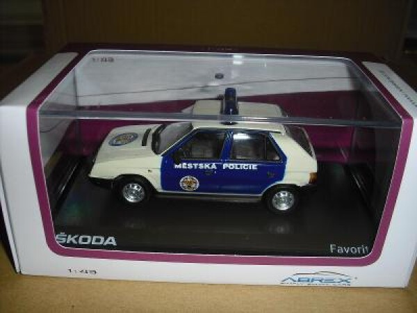 ABREX : SKODA FAVORIT : MESTSKA POLICIE PRAHA