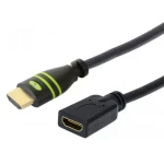 Techly ICOC HDMI2-4-EXT075 černá / HDMI kabel / 7,5 m / 4K60Hz / Ethernet (ICOC-HDMI2-4-EXT075)