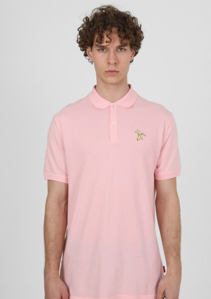 Pánské tričko model 17429929 Sv. růžová XL - John Frank