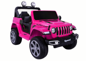 Mamido Elektrické autíčko FT-938 4x4 růžové