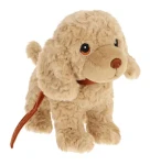 KEEL TOYS Keeleco Plyšový pes na vodítku Španěl