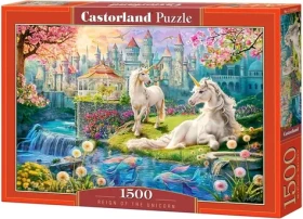 Castorland 152339-2 Puzzle Království jednorožce