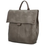 Trendy dámský koženkový batoh Fantos, camel