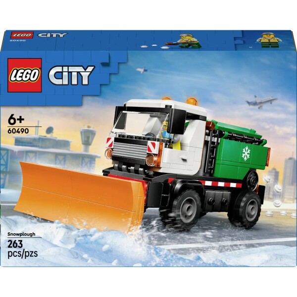 60490 LEGO® CITY Sněžný pluh (60490); hrací autíčko s figurkou Mini