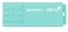 GOODRAM UME3 CARE USB 3.0 128GB zelená / Flash disk / USB-A 3.0 / čtení: 60MBs / zápis: 20MBs (UME3-1280CRR11)