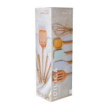 Kitchen Craft Sada kuchyňského náčiní Idilica – set 5 ks, multi barva, dřevo