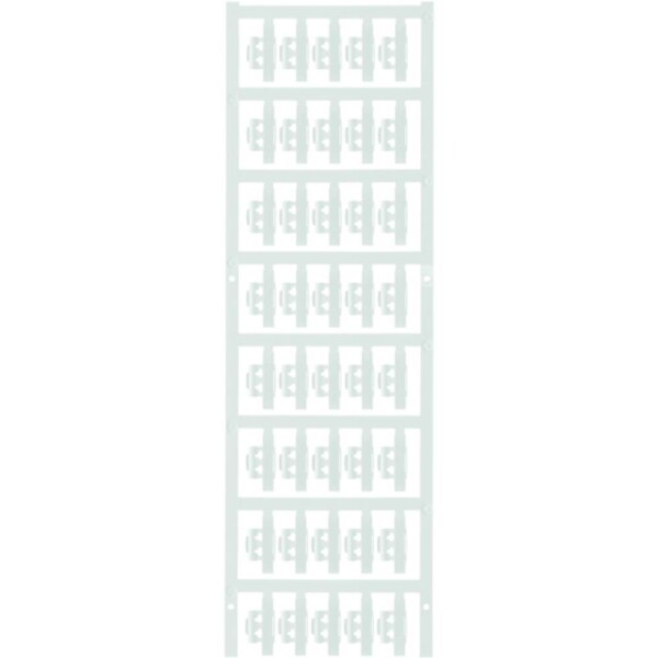 Weidmüller 1779080001 SFC 1/21 NEUTRAL WS ochranný štítek Druh montáže: přichycení sponami Potisknutelná plocha: 4.10 x 21 mm bílá Počet markerů: 200 200 ks