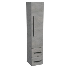 Koupelnová skříňka vysoká SAT Cube Way 35x163x33 cm beton CUBE3CHV35BE CUBE3CHV35BE