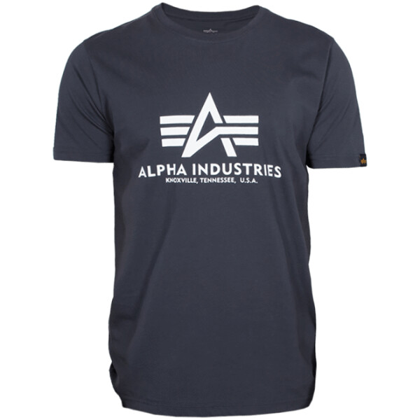 Alpha Industries Tričko Basic T-Shirt black | neon yellow L