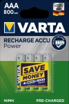 Varta Ready2Use Nabíjecí baterie AAA / 1.2V / 800 mAh / NiMH / 4 ks / v blistru (56703101404)