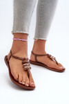 Dámské ploché sandály Ipanema Class Blow Up Sandal Fem Brown Velikost: