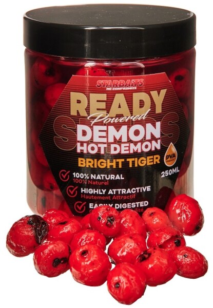 Starbaits Tygří ořech Ready Seeds Hot Demon Bright Tiger 250ml (74664)