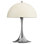 Louis Poulsen Přenosná lampa Panthella 250 Opal Beige / Chrome, béžová barva