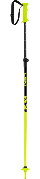 Lyžařské hole Leki RIDER VARIO, neonyellow/black, 85 - 105 cm