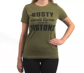 Dámské tričko Rusty Pistons Rptsw73 Spain zelená