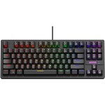 Marvo KG901 (US) černá / mechanická klávesnice / USB / RGB / US layout / Jixian Blue / 87 kláves / 1.6m (KG901 US)