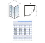 H K - Sprchový kout obdélníkový, SIMPLE 110x90 L/P varianta, rohový vstup včetně sprchové vaničky z litého mramoru SE-SIMPLE11090/THOR-11090