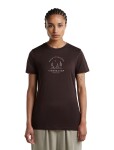 Dámské merino triko krátký rukáv ICEBREAKER Wmns Merino 150 Tech Lite SS Tee Peace Pas, Bittersweet velikost: S