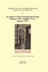 Tre opere su Don Giovanni per Praga Milada Jonášová,