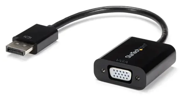 StarTech DisplayPort 1.2 na VGA černá / Adaptér / max. 2048×1152 px / aktivní (DP2VGA3)