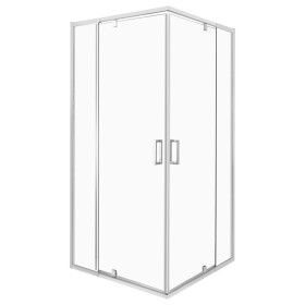 KERRA - Sprchový kout Dunaj 2D 80-90x80-90 (bez vaničky) 5907548116420