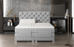 Boxspring Clover Rozměr: 140 x 200 cm, látka: Dora 21