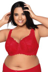 Dámská podprsenka 053/22 Carmela red plus - MAT červená 105/C