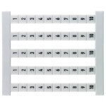 Weidmüller 0460660001 označení svorky bílá 500 ks