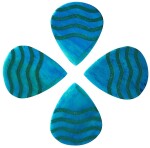 Timber Tones Jazzy Tones Max Turquoise Bone 4-Pack