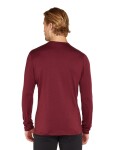 Pánské merino tričko s dlouhým rukávem ICEBREAKER Mens 200 Oasis LS Crewe, Port velikost: M