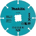 Makita Diamantový segmentový kotouč X-LOCK / Řezný kotouč / 125x22,23mm / sádrokarton, plast, hliník / suché řezání (E-11776)