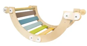 Small Foot Montessori dřevěná houpačka Premium 108 cm