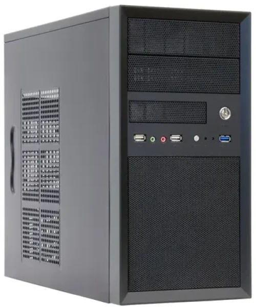 CHIEFTEC CT-01B-350GPB Mini Tower / PC skříň / mATX / 1x USB 3.0 / 350W (CT-01B-350GPB)