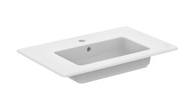 IDEAL STANDARD - Eurovit Umyvadlo 55x45 cm, s přepadem, otvor pro baterii, bílá E053501