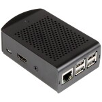 Joy-it RB-MULTIMEDIACASE01 SBC skříň Vhodné pro (vývojové sady): Raspberry Pi snímatelný kryt GPIO, včetně aktivního chl