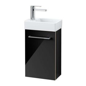 VILLEROY & BOCH - Avento Umyvadlová skříňka, 34x51x20 cm, 1 dvířka, Crystal Black A87600B3