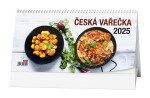 Česká vařečka 2025 stolní kalendář