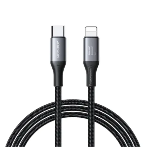 Joyroom S-A28 Flash Series Nabíjecí kabel USB-C (M) - Lightning (M) 30W 2m černá (6956116797966)