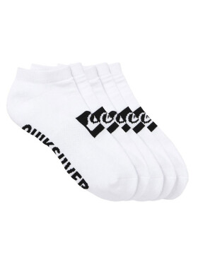 Quiksilver 5 ANKLE PACK white pánské kotníkové ponožky