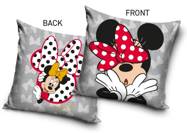 Povlak na polštářek Minnie Šedá Kráska